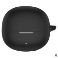 Silicone premium Headphone Cover For QCY Melobuds Pro headphone cover with hanging hook. 