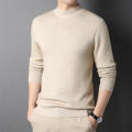 Cashmere Men's Cashmere Sweater Daily Wear Solid Color Base Shirt Half Turtleneck for Autumn/Winter Fashion Dressy Gift Special Occasions Men. 