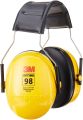 3M™ Peltor™ Optime 98 Over the Head Ear muff, Hearing Protection, Ear Protectors, NRR 26 dB, Ideal for heavy equipment operations. 