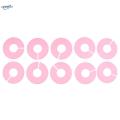 20x Clothing Rack Size Dividers Wardrobe Round Hangers Dividers Pink+White. 