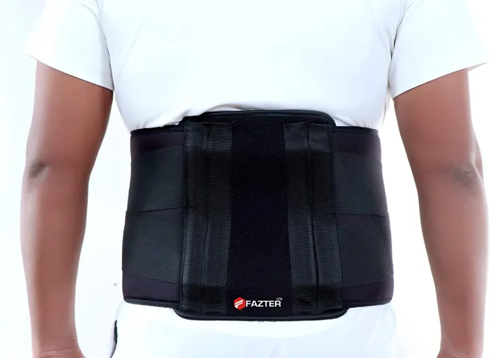 OEM%20Premium%20Lower%20Back%20Brace%20Support/Lumbar%20Support%20Waist%20belt%20for%20Back%20Pain%20Relief-Compression%20Belt%20with%20dual%20Adjustable%20Straps%20for%20Men%20and%20Women%20-%20Image%202