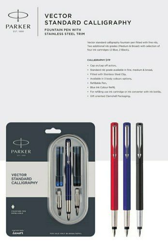 Parker%20Vector%20Standard%20Calligraphy%20Fountain%20Pen%20with%20Stainless%20Steel%20Trim%20-%20Fine%20Nib,%20Refillable,%20Available%20in%20Multiple%20Colors%20-%20Image%206