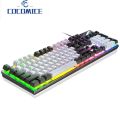 new K500 104-Keys Gaming Keyboard Wired Color-blocking Backlight Mechanical Feel Desktop Computer Keyboard For Desktop Laptop. 