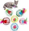 Cat Metal Ball with Mouse Toy.