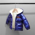 2023 Autumn Winter Down Coats Hooded Jackets For Girls Thick Warm Clothes Children's Down Jacket Boys Outerwear 1-6 Years. 