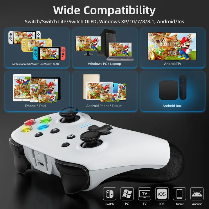 EasySMX%209124%20Bluetooth%20Gaming%20Controller,%20Wireless%20Joystick%20Control%20for%20Nintendo%20Switch,%20PC%20Windows,%20iOS%20Mac,%20Android%20TV,%20Phone%20-%20Image%203
