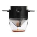 Easy Cleaning Paperless Coffeeware Stainless Steel Coffee Dripper Coffee Filter Pour Over Coffee Maker Coffee Holder.