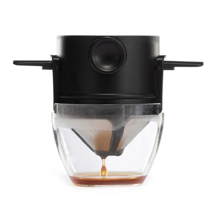 Easy Cleaning Paperless Coffeeware Stainless Steel Coffee Dripper Coffee Filter Pour Over Coffee Maker Coffee Holder