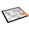 A3 Size 8W 5V LED Ultra-thin Stepless Dimming Acrylic Copy Boards for Anime Sketch Drawing Sketchpad, with USB Cable & Plug.