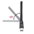 Wi-fi Dongle 150Mbps MT7601 Network Card MT7601/8188 2.4GHz 150Mbps USB Wifi Adapter Freely-rotating USB for Computer/Phone.