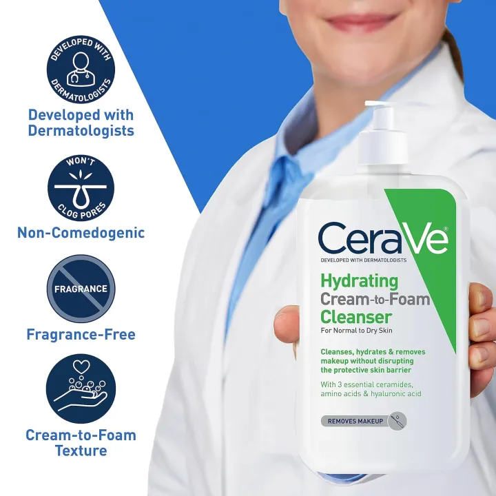 CeraVe%20Hydrating%20Cream%20To%20Foam%20Cleanser%2087ml%20-%20Image%203