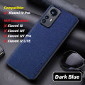 xprmy for Xiaomi Mi 12 Pro casing PU leather case soft TPU shockproof slim hard PC camera phone cover.