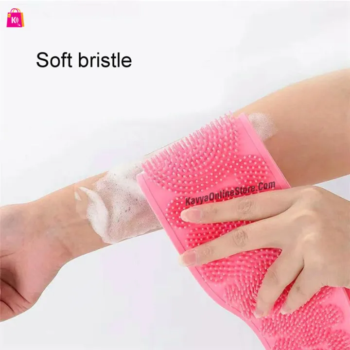 Silicone%20Bath%20Body%20Brush%20Exfoliating%20Long%20Silicone%20Back%20Scrubber%20Easy%20to%20Clean%20Lathers%20Well%20Eco%20Friendly%20-%20Image%205