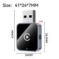 Smart Carplay AI Box 2 in 1 Wireless Carplay Android Auto Adapter USB Dongle Wired Carplay to Wireless Plug and Play. 