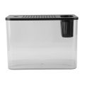 Small Fish Tank Plastic Clear Micro Landscape Desktop Aquarium For Goldfish. 