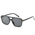 Fashion Rectangle sunglasses women men brand design Tom Ford Candy-colors oversized Flat top sun glassses Double Bridge Eyewear. 