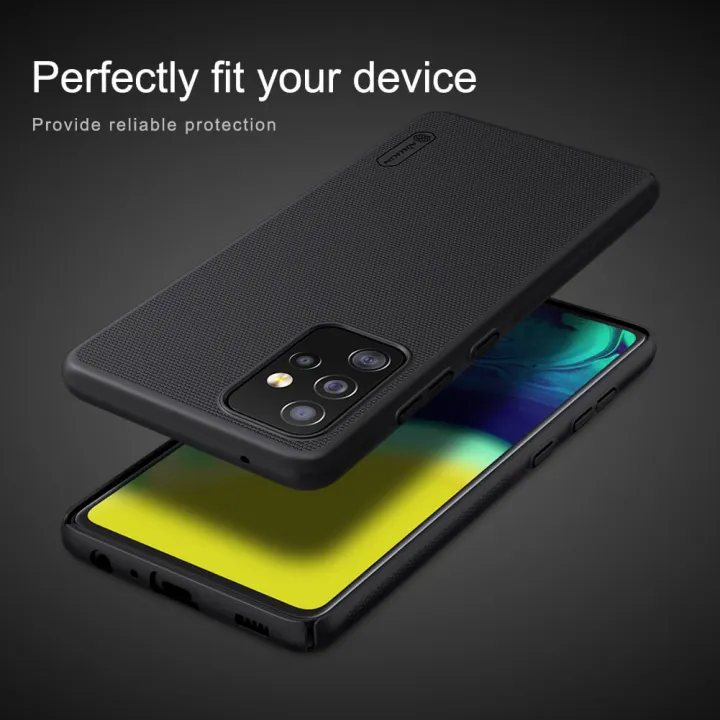 High-Performance%20-%20Nillkin%20(%20Galaxy%20A52%204G/5G,%20A52S%20)%20Frosted%20Shield%20Case%20Matte%20Black%20Hard%20Cover%20for%20Samsung%20Galaxy%20A52%20Back%20Case%20-%20Black%20-%20Image%204