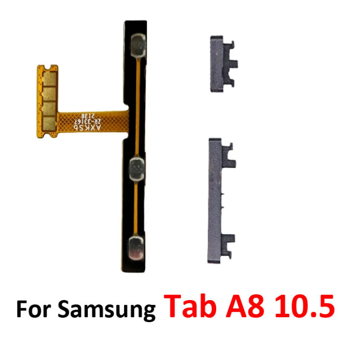 For Samsung Galaxy Tab A8 10.5 X200 X205 Original New Power Volume Button On Off Key Push Button Part Flex Cable