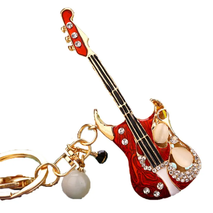 rhinestone%20small%20guitar%20car%20keychain%20female%20Korean%20version%20creative%20bag%20pendant%20metal%20key%20chain%20ring%20foreign%20trade%20gifts%20wholesale%20-%20Image%205