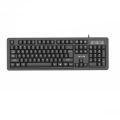 AK204 Wired USB Keyboard Laser Engraving Character All-in-One Laptop Business Office. 