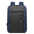 2024 cross-border new three-piece business backpack men's large-capacity casual computer bag multi-functional charging school bag. 