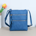 Casual Solid Crossbody Bags For Women Pu Leather Fashion Flap Shoulder Bag Designer Handbags And Purses.