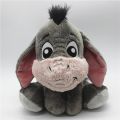 28cm Cute Cartoon Gray Eeyore Donkey Stuff Animal Soft Plush Toy Doll Birthday Children Gift Collection.