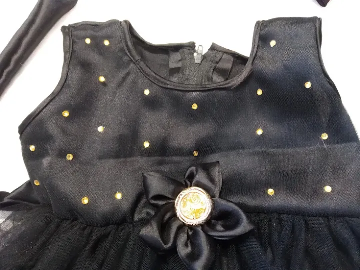 BLACK%20COLOUR%20PARTY%20DRESS%20FOR%200-12%20YEARS%20GIRLS%20-%20Image%203