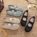 Old Beijing Cloth Shoes Women Shoes for the Old Middle-Aged and Elderly Mom Shoes Shoes Women Summer Old Sandals Women Soft Bottom Cutout.