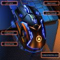 YINDIAO G5 Gaming Mouse Wired Mouse 6D 4Speed DPI RGB Gaming Mouse For Computer Laptop Gaming Mouse. 