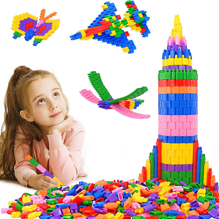 【Shop with Confidence】 Kids 600pcs Set Building Blocks Construction ...