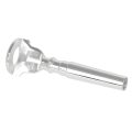 1 PCS Brass Trumpet Mouthpiece Silver-Plated Standard Trumpet Mouthpieces Trumpet Mouthpiece Trainer 3C 5C 7C Brass. 