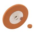 NXFDSIOZ 50 Pcs Professional Leather Tenor Saxophone Pads Orange Sax Pads Replacement Woodwind Musical Instruments Parts. 