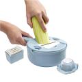 Goglor Vegetable Slicer Cutter with 6 Blades 8 Functions, Veggie Spiralizer Cutter and Shredder.
