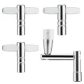 Drum Key 3-Pack with Continuous Motion Speed Key Universal Drum Tuning Key. 