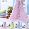 【Yurui】TKB Soft Cotton Infant Newborn Bathing Towel Washcloth Feeding (Can. 