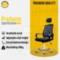 FF Ec-07SB [V-MESH] Black Smart Executive office Chair With Head Rest. 