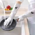1 Pair Washing Up Gloves Kitchen Dish Washing Laundry Household Rubber Gloves MJD. 
