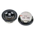 GHXAMP 1 Inch 28mm Woofer Speaker 4OHM 3W Neodymium Full Range Speaker Low Frequency Audio 2pcs. 
