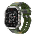 GW55 Sports Smart Watch with Compass 2.02 Inch BT Call 3ATM IP68 Waterproof Outdoor Men Watch.. 
