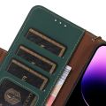 For Honor X9a 4G Leather Magnetic RFID Leather Phone Case.
