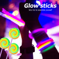 Event Festival Supplies Party Fun Fluorescence Light Glow Sticks Lollipop Neon Wedding Bright Colorful Light. 