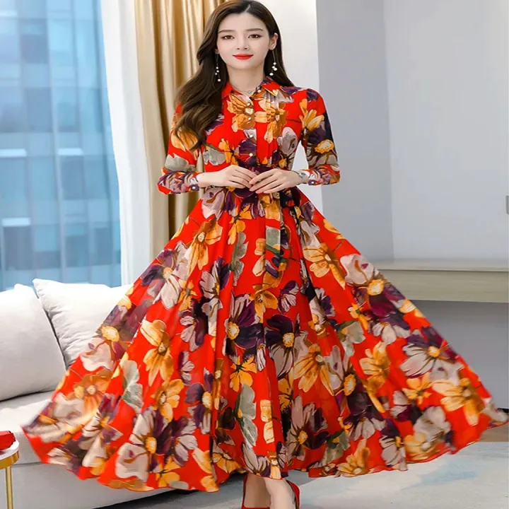 New%20Attractive%20Stylish%20Long%20Gown%20Dress%20Digital%20Print%20Maxi%20Dress%20One%20Piece%20Long%20Kurti%20For%20Women%20-%20Image%202