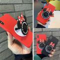 New Phone case for VIVO V29 Pro V29E Case Makeup Mirror Soft Cute Cartoon Bracket Soft Silicone Anti Drop For VIVO V29E V29 Pro Phone casing.