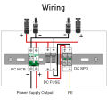 DC Circuit Breaker MCB 250V 500V 1000V 16A 32A 40A 63A100A 125A 1/2/3/4 Poles Photovoltaic Switch Solar Panel Protector. 