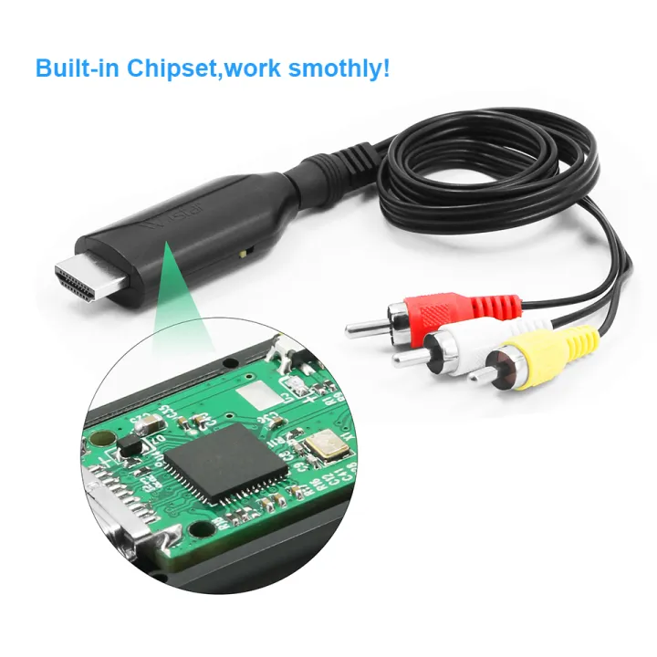 HDMI%20to%20AV%20Scaler%20Adapter%20HD%20Video%20Composite%20Converter%20Box%20HD%20to%20RCA%20AV/CVSB%20L/R%20Video%201080P%204K30HZ%20Support%20NTSC%20PAL%20-%20Image%204