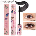 HANDAIYAN New Long Lasting 3D Fiber Mascara Waterproof Thick Curling Eye Lashes Growth Quick Dry Eyelash Black Mascara Cosmetics.