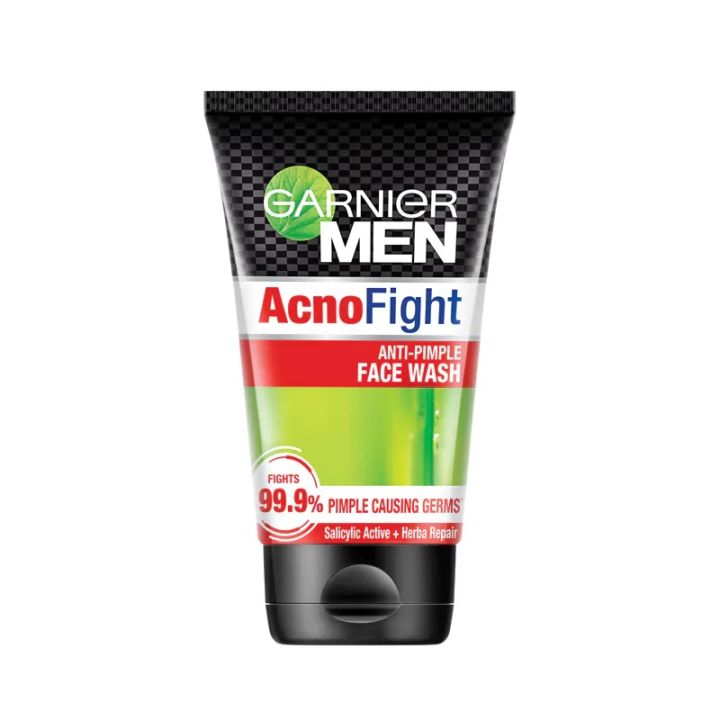 Indian product Garnier Men Acno Fight face wash for male - 100 ml