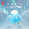 1/3/5Pcs Kailh Box Arctic Fox Keyboard Switch Mechanical Keyboard Clicky Switch Compatible Cherry MX RGB DIY Switches.