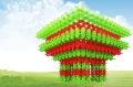 100pcs Children Kid Baby Toys Multicolor Building Blocks Snowflake Creative Educational Construction Plastics Toys. 